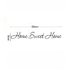 Väggdekal/väggord/väggdekoration home sweet home