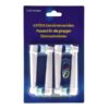 4-pack mjuka tandborsthuvud oral-b sb-17a