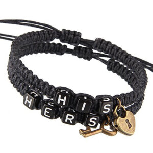 2-pack His Hers Gulliga Armband För Par