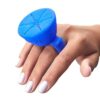 Nagellackshållare - ring hållare för nagellack (vit)