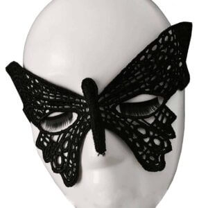 Svart-venetiansk-ogonmask-i-spets-maskerad-halloween-fest-utkladnad-lace-mask-fjaril-butterfly