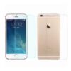 2-pack iphone 8 plus hd skärmskydd + skyddsfilm för baksida