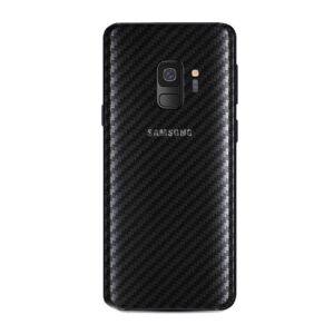Galaxy S9 Kolfiber Vinyl Skin Wrap Baksida