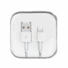 1m iphone laddkabel apple lightning quick charge 3a
