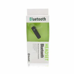 Smart svart trådlös bluetooth mini headset handsfree för bilkörning eller kontoret