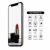 Apple iphone xs heltackande spegel skarmskydd spegelglas plast tpu