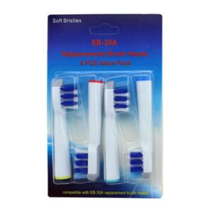 4 pack oral b eb 30a trizone kompatibla tandborsthuvud 2
