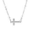 Smycke med budskap halsband med kors faith silver