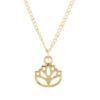 Smycke med budskap halsband new beginnings guld
