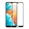 Huawei y6 heltäckande hd skärmskydd kolfiber härdat glas