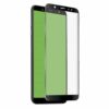 Galaxy a6 heltäckande hd skärmskydd kolfiber härdat glas