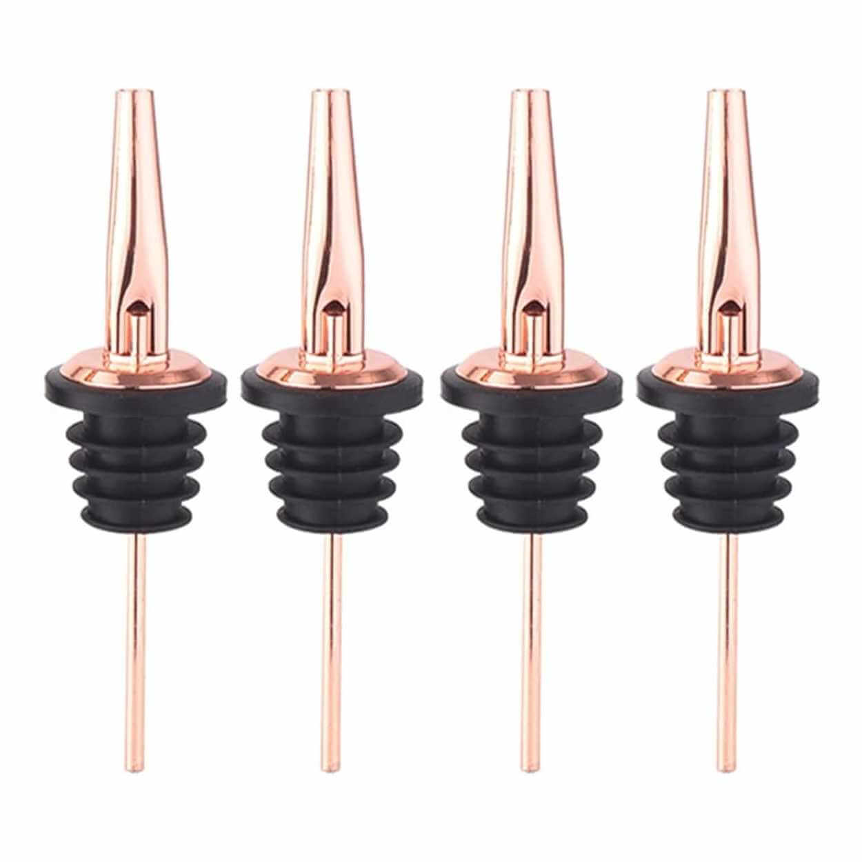 4-pack Droppkork - Roséguld
