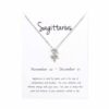 Gåvohalsband Stjärntecken Skytten Sagittarius Halsband