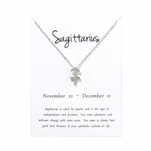 Gåvohalsband Stjärntecken Skytten Sagittarius Halsband
