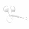 Vita trådlösa bluetooth stereo in-ear hörlurar träningshörlurar