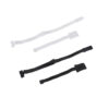 2-pack bh-förlängare svart vit flexibel justerbar elastisk