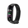 Universalt Bluetooth Aktivitetsarmband Fitnessarmband M3 (svart)