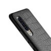 Huawei p30 pro svart lader skinn krokodil mobilskal skal krokodilskinn fodral mobilfodral tunnt pu 4