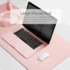 Skrivbordsunderlägg rosa - stor rosa musmatta
