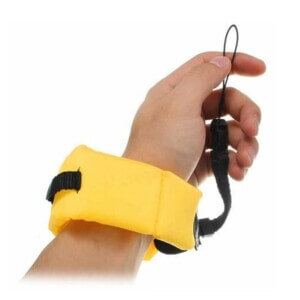 Universalt flytande armband for gopro go pro simning mobil vattentatt mobilfodral dykning