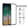 Apple iphone 11 pro max heltackande skarmskydd displayskydd displayfilm skyddsfilm hardat glas med kolfiber