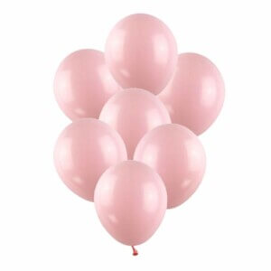 100 pack rosa latexballonger 26cm
