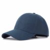 Mörkblå Keps Sport Strapback Kardborrspänne Blå Navy