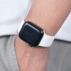 Vitt silikonarmband for apple watch 1 2 3 4 5 klockarmband silikon 4