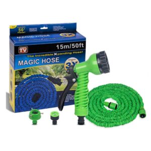 Expanderande vattenslang tradgardsslang magic hose flexibel plastbesparande