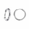 2-pack Örhänge Näsring Piercingsmycke Ring Metall Silver