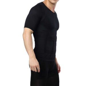 Hallnings tshirt troja for battre hallning rygg axlar hallningstshirt hallningstroja posture shirt svart 13