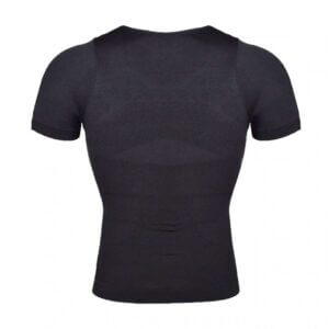 Hallnings tshirt troja for battre hallning rygg axlar hallningstshirt hallningstroja posture shirt svart 3