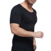 Hallnings tshirt troja for battre hallning rygg axlar hallningstshirt hallningstroja posture shirt svart 7