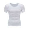 Hallnings tshirt troja for battre hallning rygg axlar hallningstshirt hallningstroja posture shirt vit 4