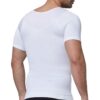 Hallnings tshirt troja for battre hallning rygg axlar hallningstshirt hallningstroja posture shirt vit 9