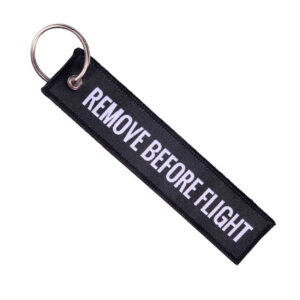 Nyckelring Remove Before Flight Pilot Bomberjacka - Svart