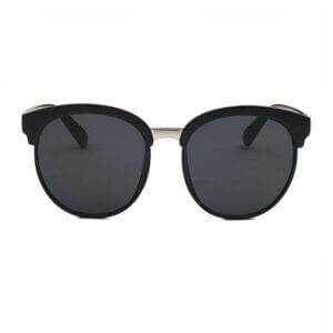 Tropical eyewear solglasoegon byron i svart med svart glas framsida