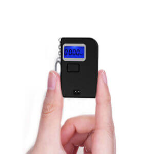 Mini alkomatare alkotest alkotestare alcotest breathalyzer digital med 5 ateranvandningsbara munstycken