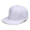 Vit Keps Snapback Med Spänne
