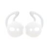 Apple airpods earbuds silikontoppar tips krokar silikon ear hooks oronkrokar vit