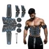 3 i 1 ems traning set for man oblique pro mage armar ben lar elektronisk muskelstimulator sexpack muskelstimulation