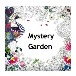 Målarbok för Vuxna - Mystery Garden Anti Stress