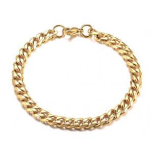 Pansarlänk Kedjearmband Silver