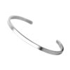 Silver Herrarmband Cuff Stelt Armband Herr