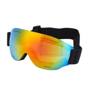 Sport skidglasogon ski glasses skidakning mc mx moped regnbage rainbow