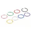 18-pack fake piercing öron läpp näsring septum läppring