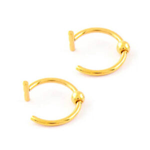 2-pack Fake Läppring Utan Hål Fake Piercing