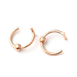 2-pack Fake Läppring Utan Hål Fake Piercing