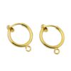 2 pack fake piercing clip on orhange for valfritt smycke guld