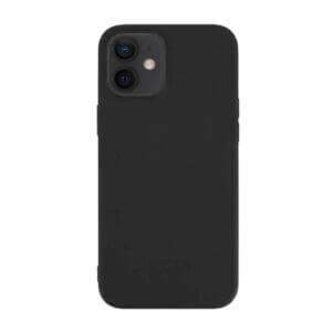 Tunt-svart-mobilskal-apple-iphone-12-mini-enfargat-skal-case-minimal